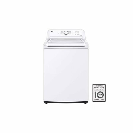 ALMO 4.1 cu. ft. Ultra Large Capacity Top Load Agitator Washer with SlamProof Lid and Deep Fill Option WT6105CW